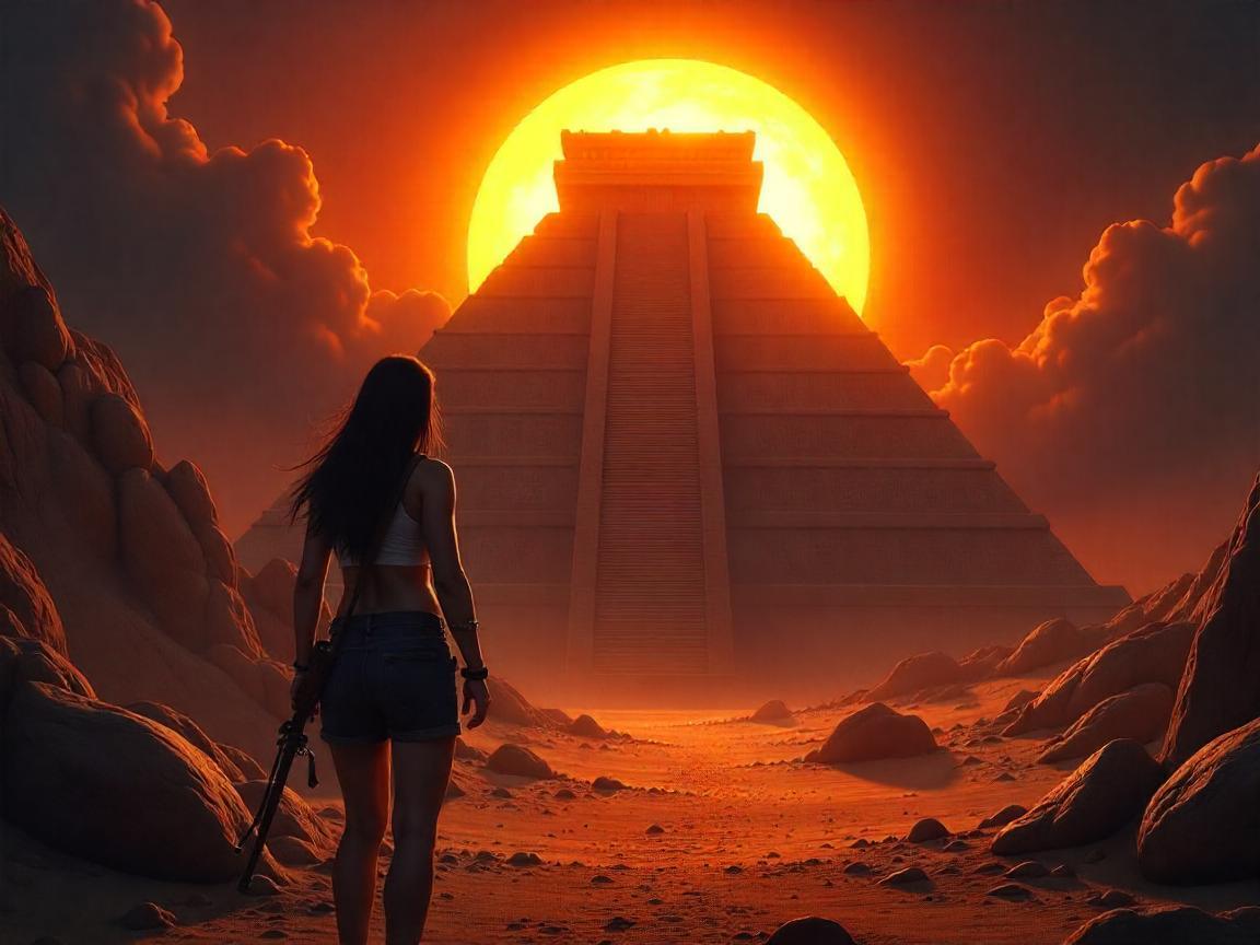 Cat Wilde in the Eclipse of the Sun God